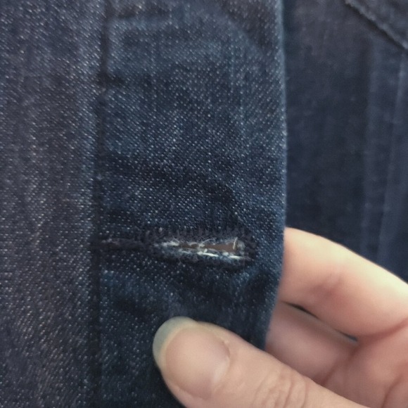 Polo Ralph Lauren Blue Jean Cropped Denim Jacket- Women's Small, S - Picture 6 of 7